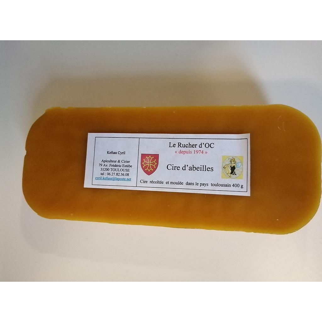 Cire d'abeille en bloc 400 g