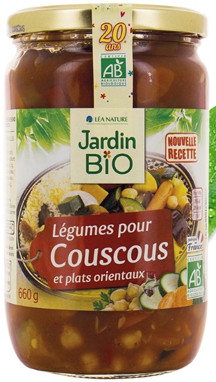 Légumes pour couscous 660 g Bio