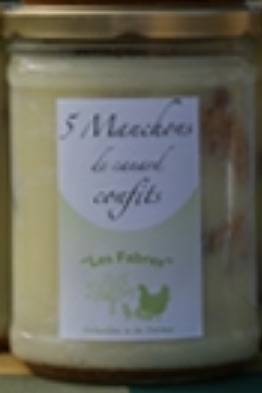 Manchons de canard confits X 5 750 g