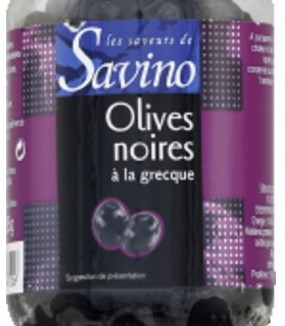 Olives noires à la grecque pot 235g