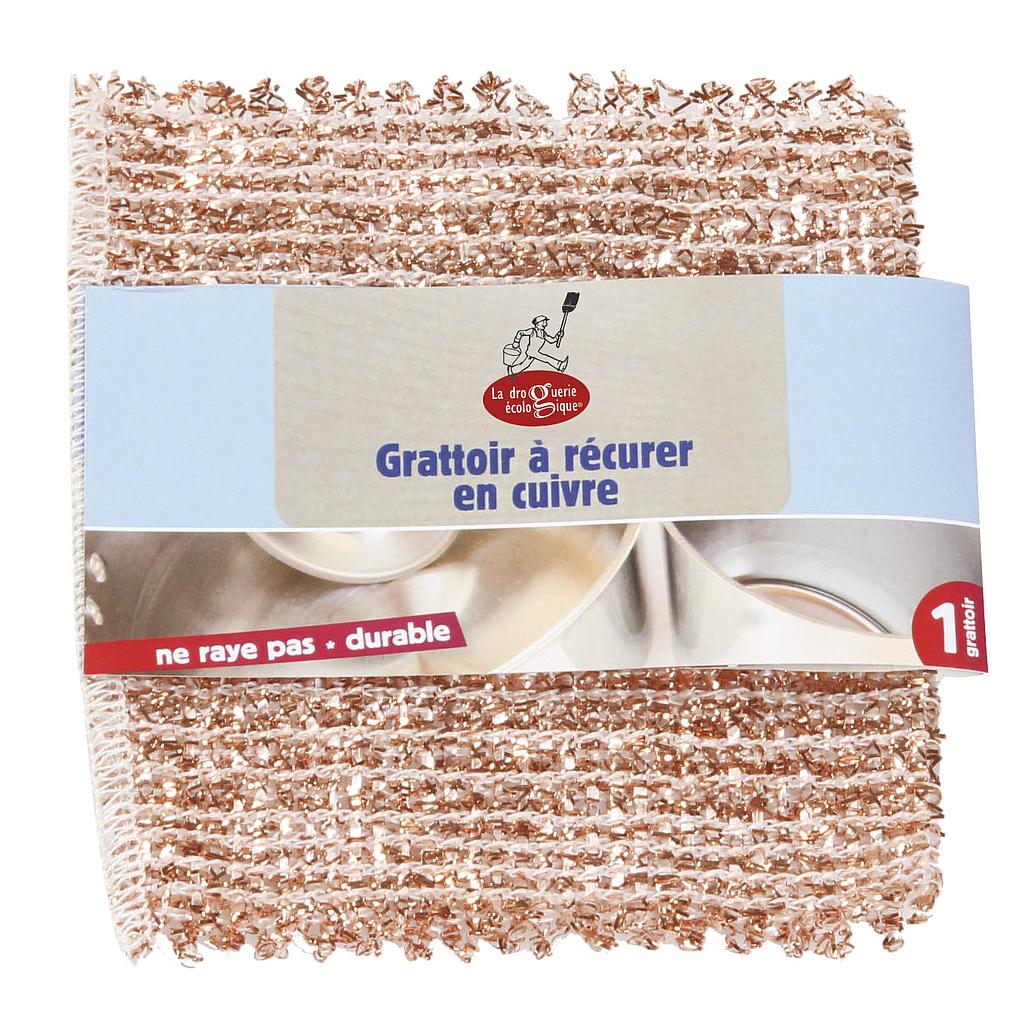 Grattoir à récurer en cuivre