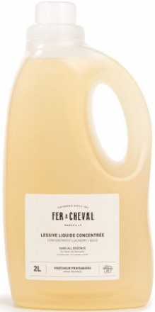 Lessive liquide concentrée au savon de Marseille 2 l