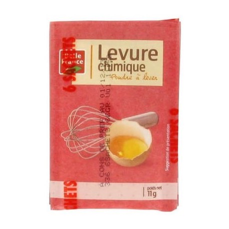 Levure chimique 6 X 11 g