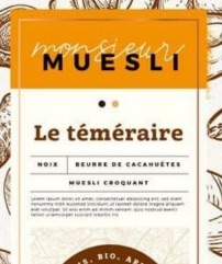 Muesli croquant le Téméraire 400 g Bio