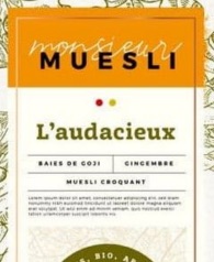 Muesli croquant l'Audacieux 400 g Bio