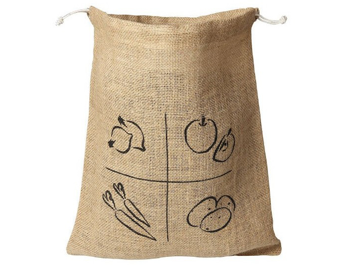 Sac en jute pour fruits et légumes Taille M