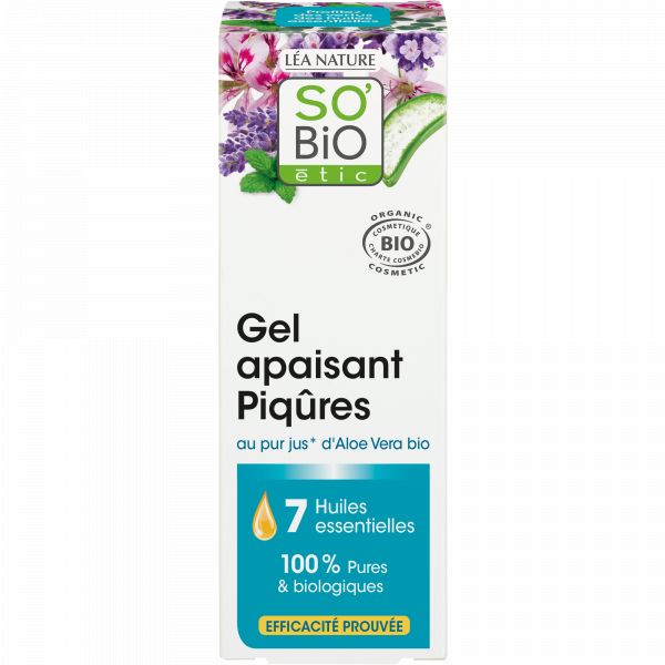 Gel apaisant piqûres moustiques 40 ml