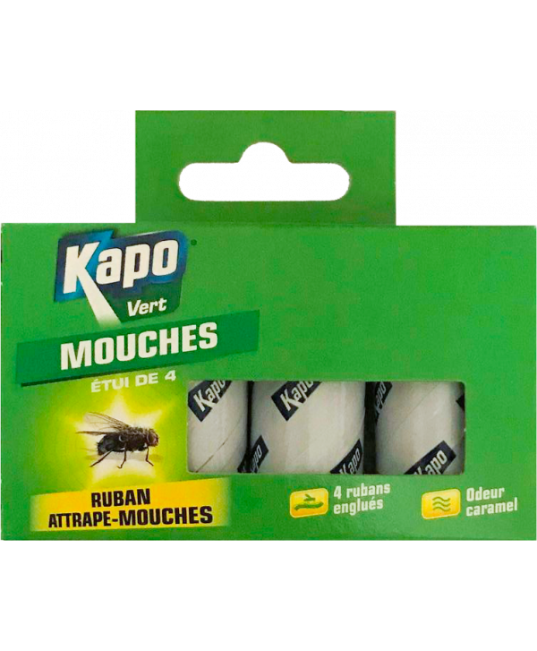 Rouleaux attrappe-mouches X 4