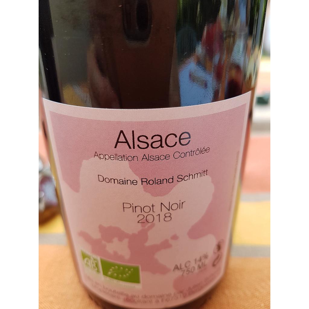 Vin rouge Domaine Roland Schmitt Pinot noir 75 cl Bio