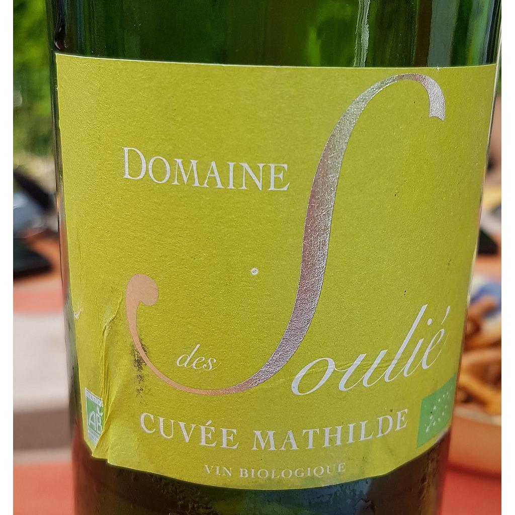 Vin blanc Domaine des Soulié - Cuvée Mathilde 75 cl Bio