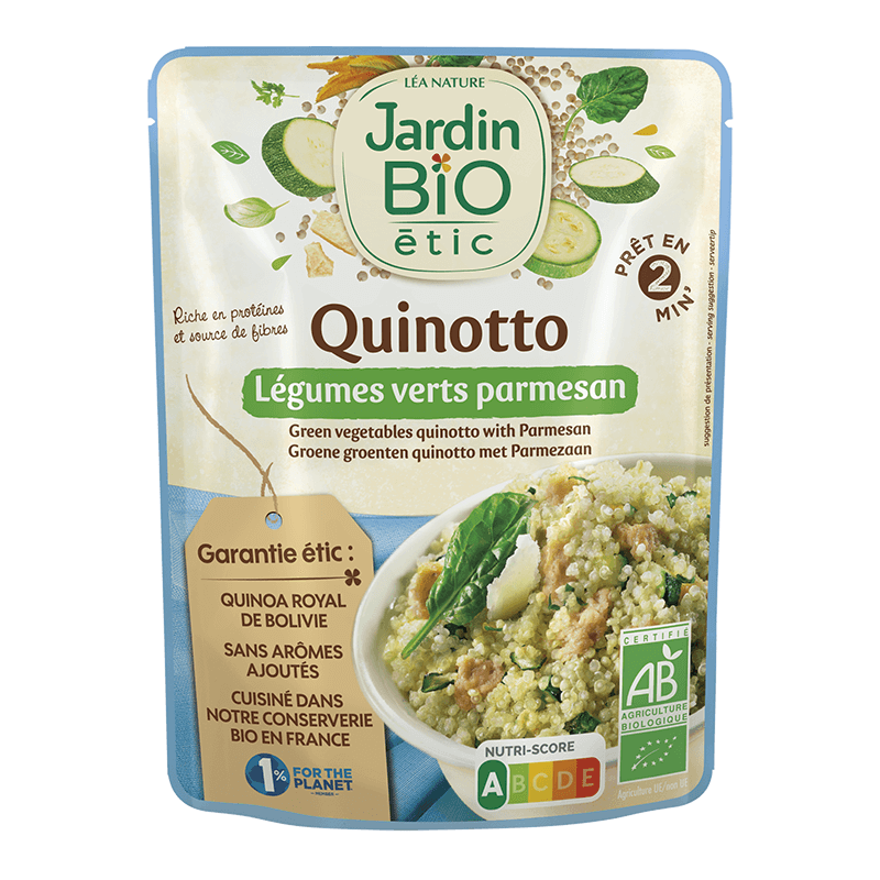 Quinotto légumes verts sachet express 250 g Bio