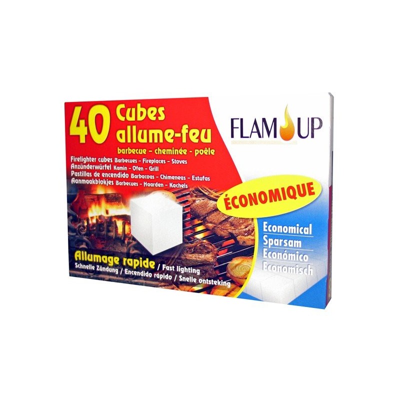Allume-feu Flam Up cubes X 24 