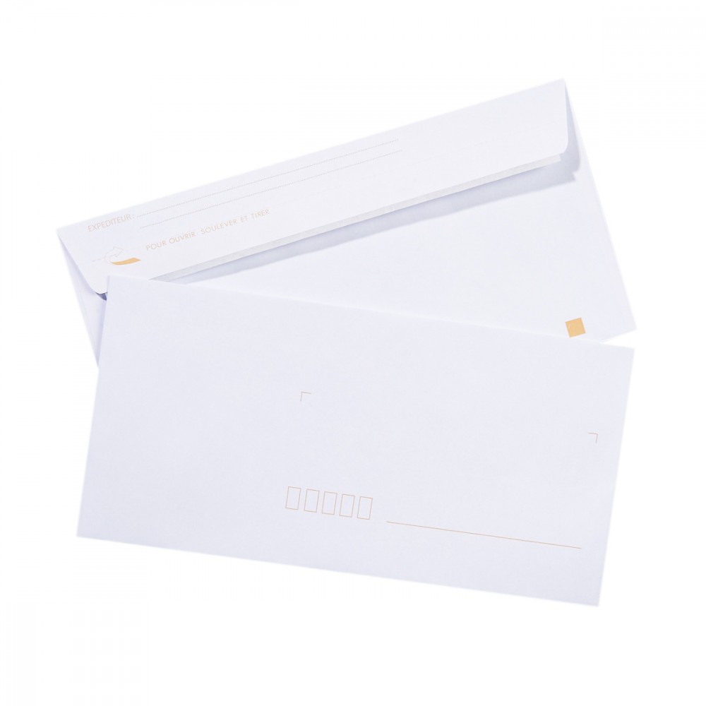 Enveloppes pré casées 110x220 X 25 
