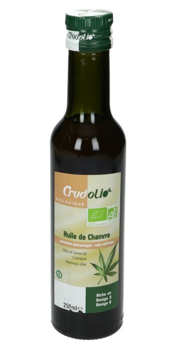 Huile de chanvre 250 ml Bio 
