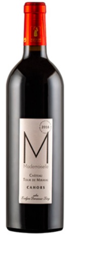 Vin rouge Château Miraval Mademoiselle 75 cl Bio