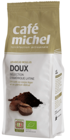 Café moulu mélange doux 250 g Bio