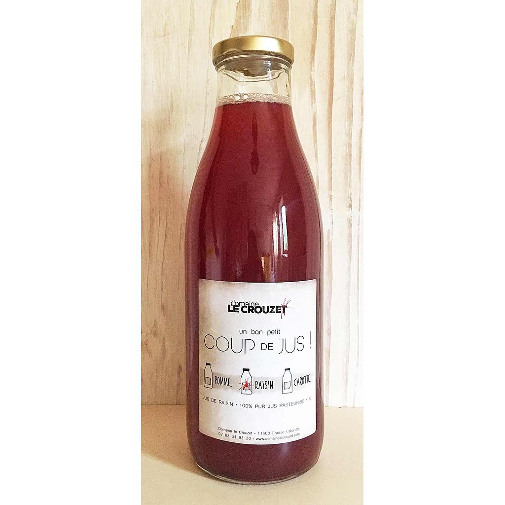 Jus de raisin rouge local 1 l Bio