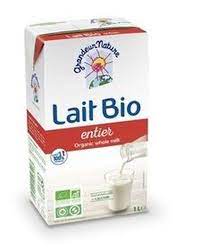 Lait entier 1 L Grandeur Nature Bio