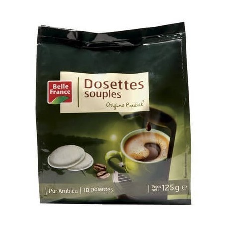 Café dosettes Brésil Belle France X 18 