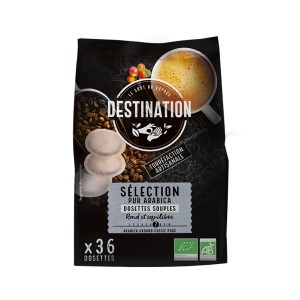 Café dosettes sélection pur arabica X 36 Bio