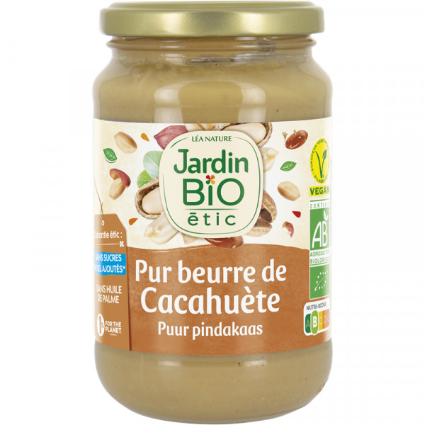 Beurre de cacahuètes pur 350 g Bio
