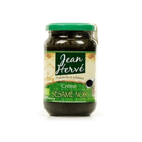 Crème sésame noir 350 g Bio