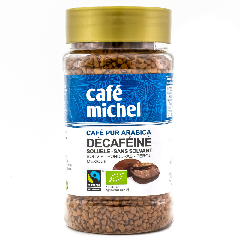 Café soluble décaféiné 100 g Bio