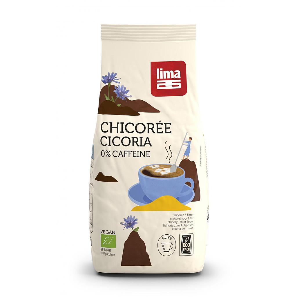 Chicorée 0% caféine moulue Lima 250 g Bio