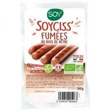Soyciss fumées vegan 40 g x 4 Bio