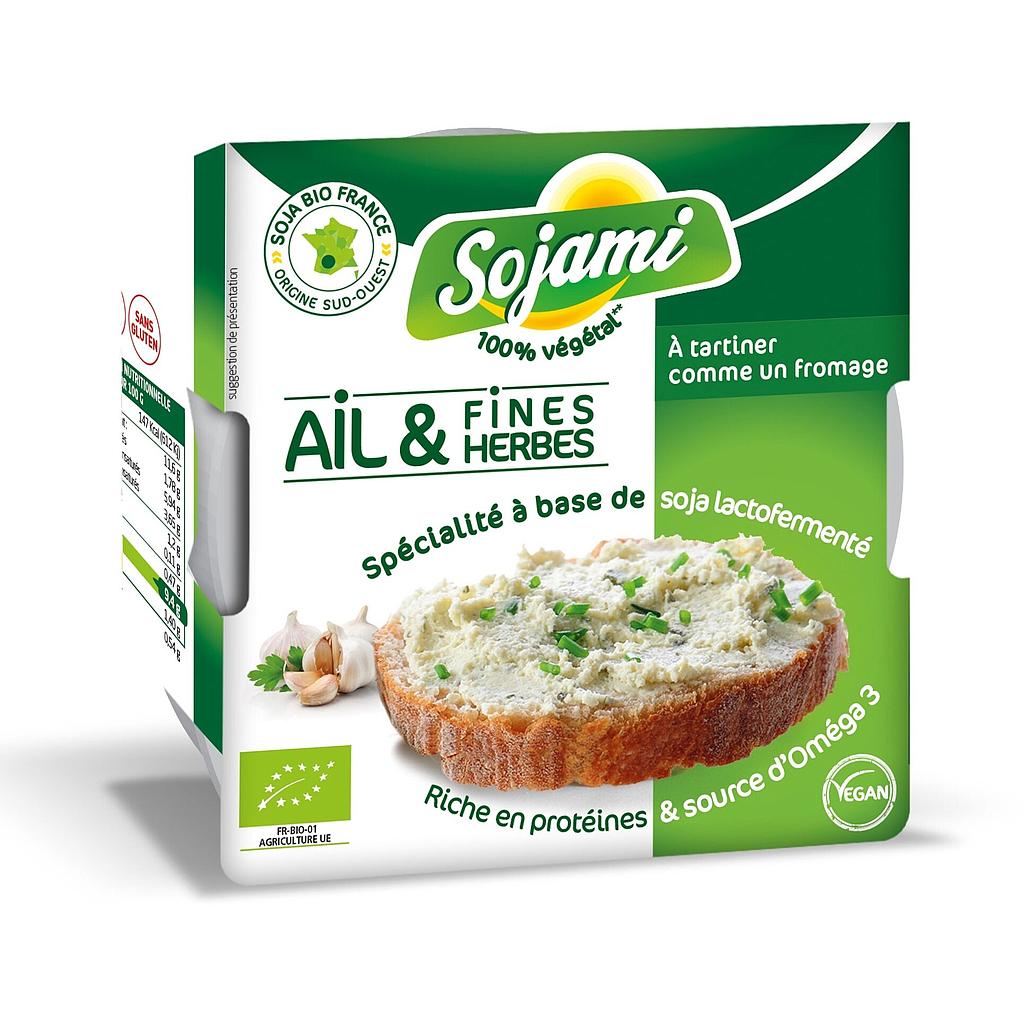 Sojami à tartiner ail fines herbes 125 g Bio
