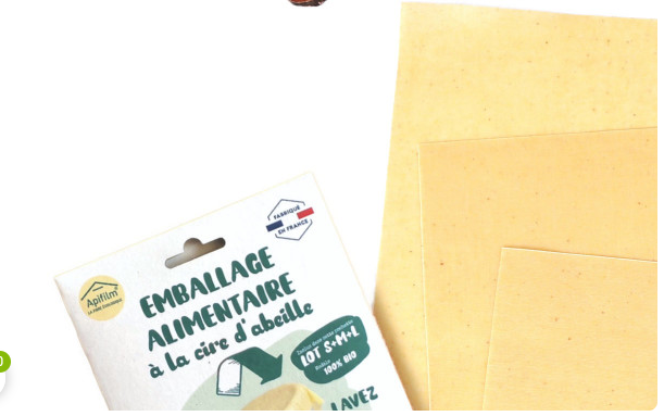Emballage alimentaire réutilisable X 3  Taille S-M-L 