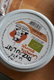 Riz au lait orange/cannelle P'tite Ferme 160 g Bio