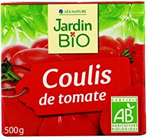 Coulis de tomate sans sel ajouté 500 g Bio