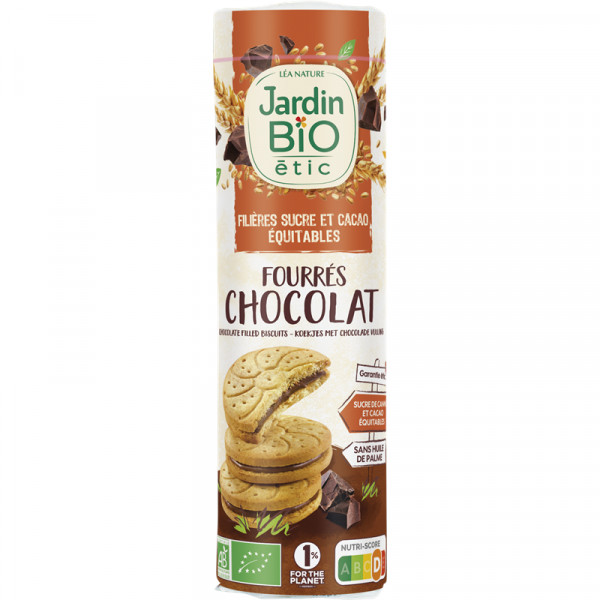 Goûters fourrés au chocolat 300 g Bio