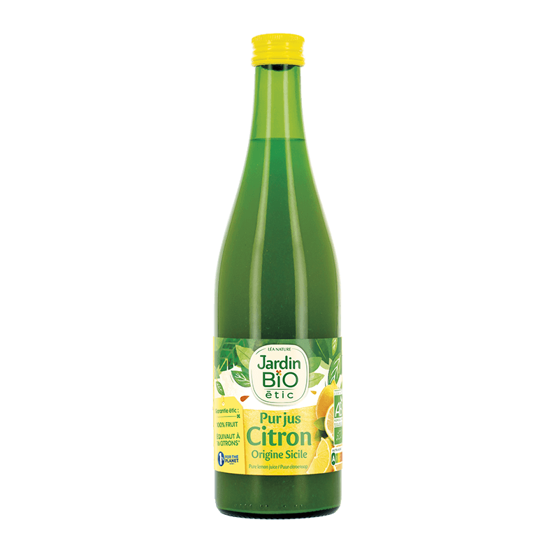 Jus de citron pur 50 cl Bio