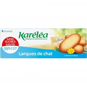 Langues de chat sans sucres ajoutés 100 g