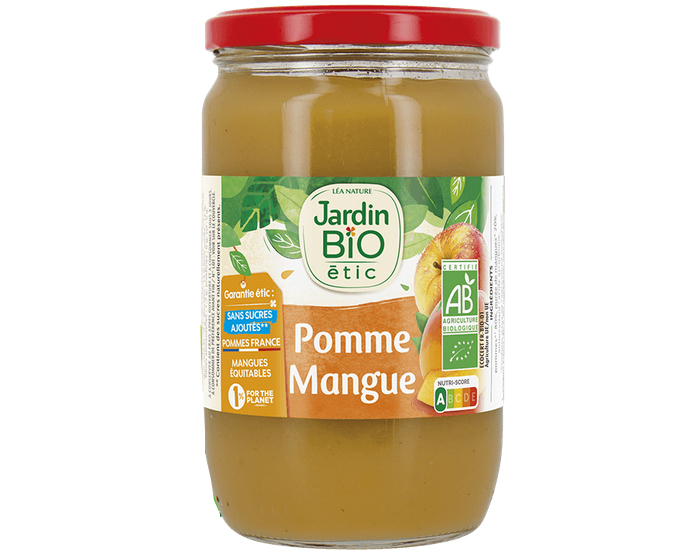 Compote pomme mangue 680 g Bio