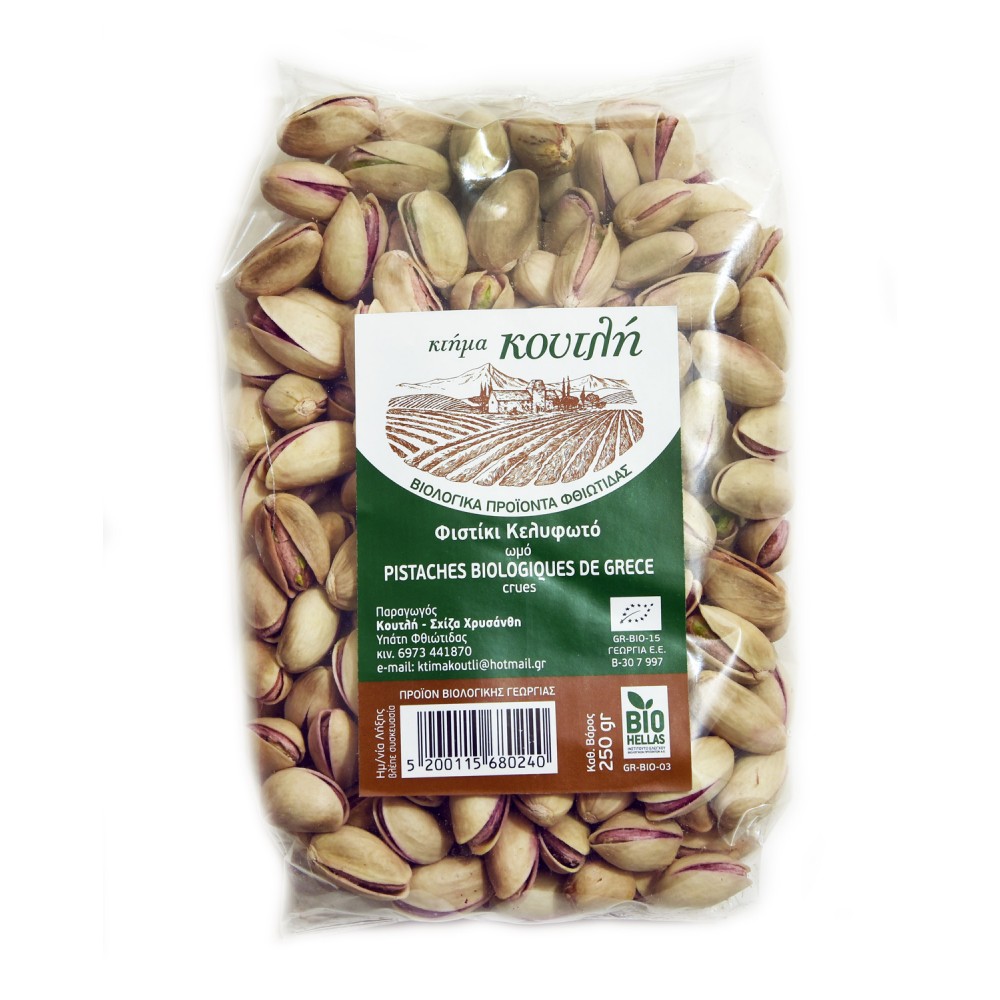 Pistaches crues 250 g Bio 