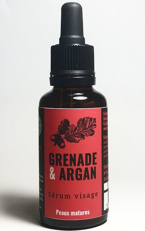 Serum visage grenade &amp; argan 30 ml