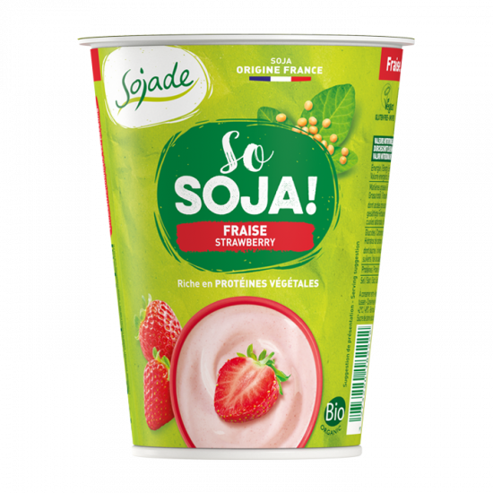 Sojade fraise 400 g Bio