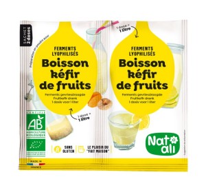 Ferments pour kéfir de fruits  10 g Bio