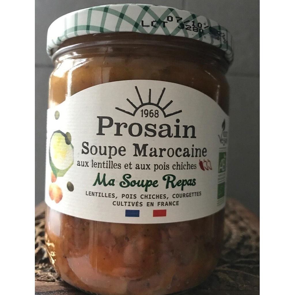 Soupe marocaine lentilles pois chiches 420 g Bio 