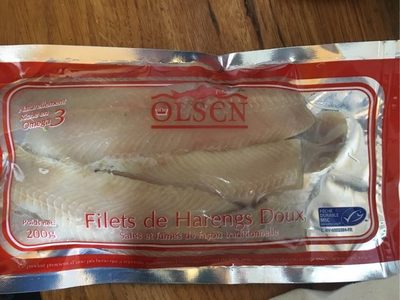 Harengs fumés doux 2 filets 200 g