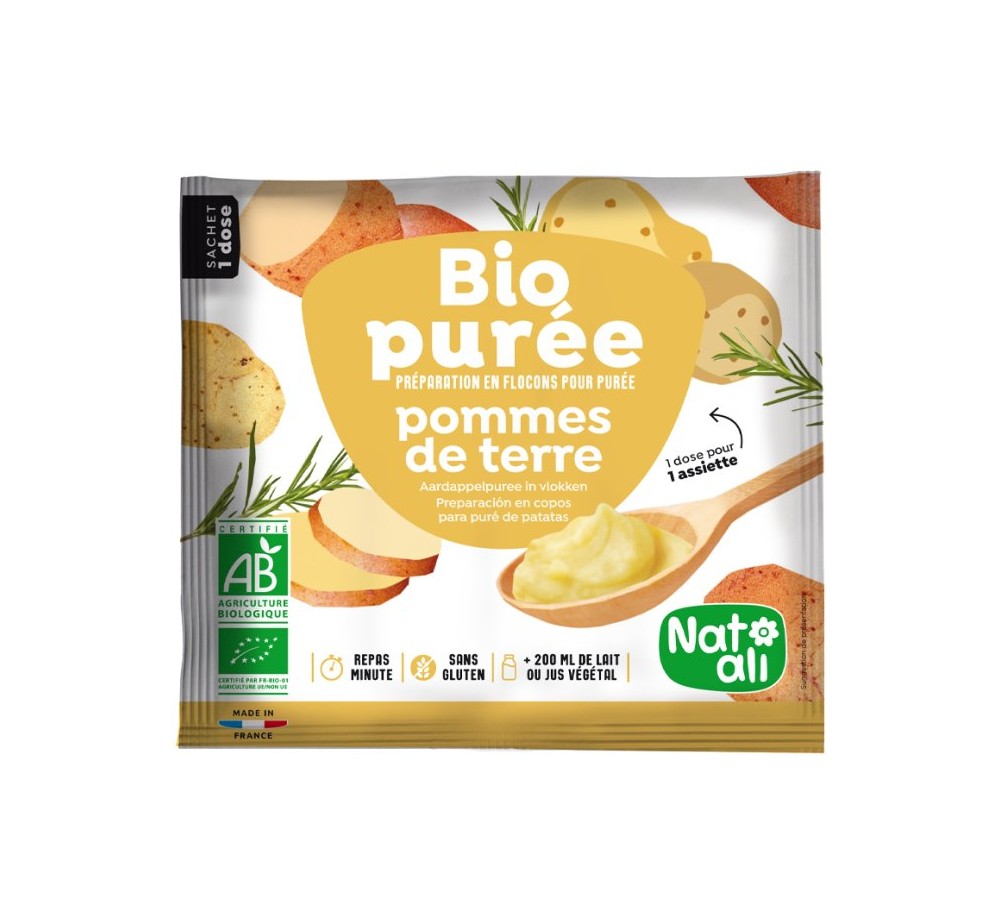 Purée flocons pomme de terre 30 g Bio