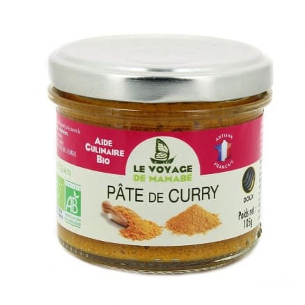 Pâte de curry 105 g Bio