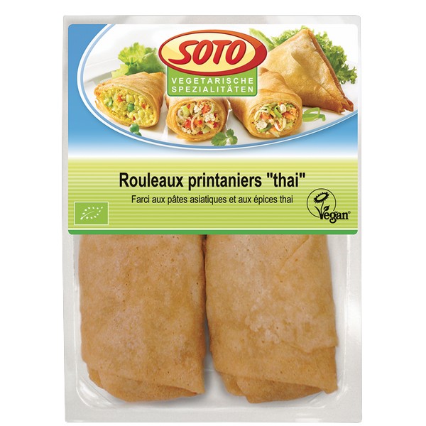 Rouleaux de printemps thaï 2 x 110 g Bio