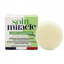 Après-shampoing solide démêlant agrumes Bio