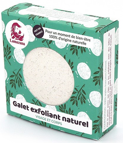 Galet exfoliant naturel durable argile blanche et/ou rouge
