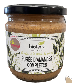 Purée amande complète EticMiam 200 g Bio 
