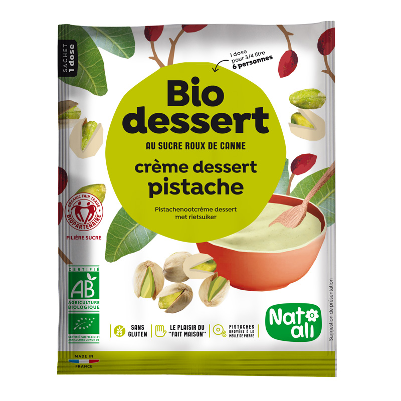 Crème de pistache 60 g Bio
